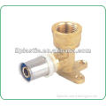 Alibaba express most popular brass press fitting elbow for manifold pex-al-pex pipe